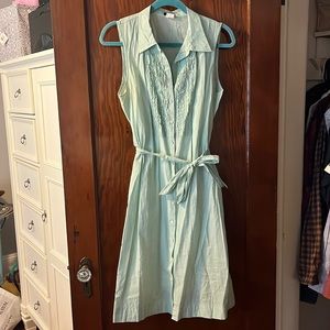 EUC J. Crew Shirt Dress Size 10